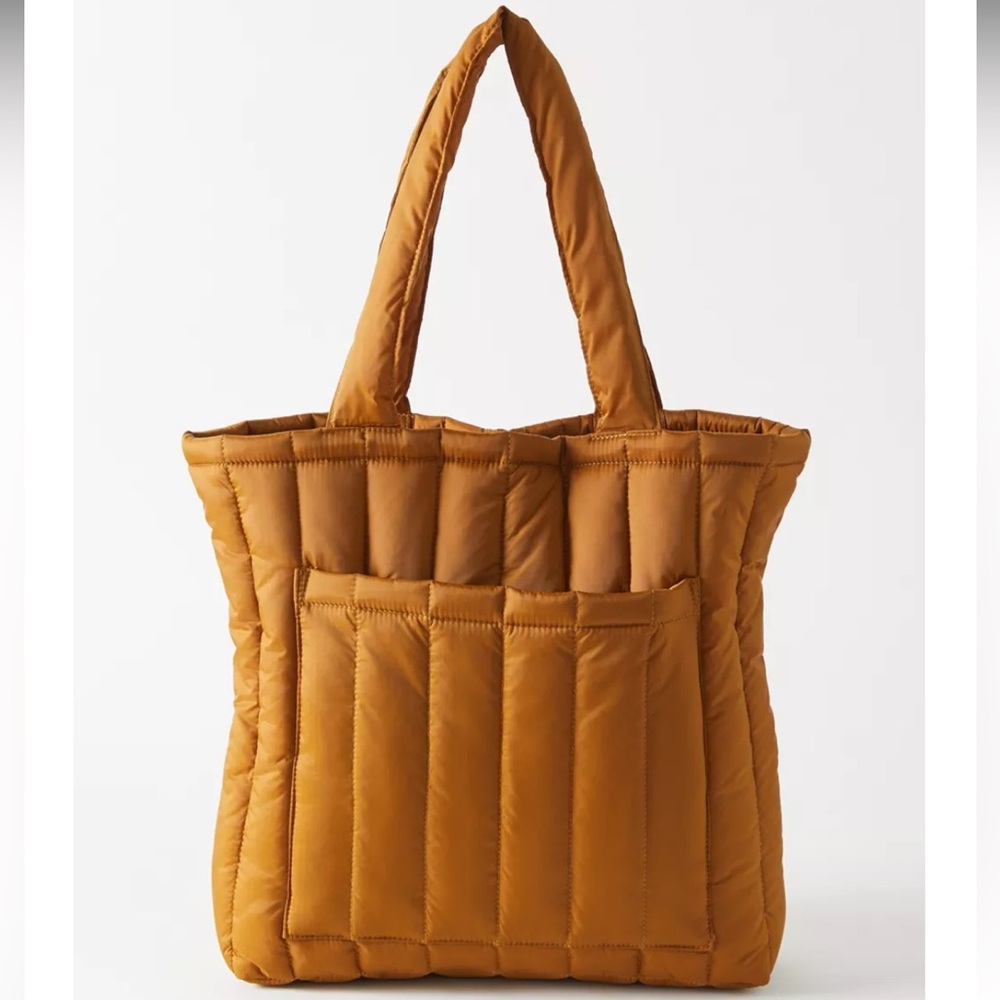 Baggu Puffy tote bag Bronze